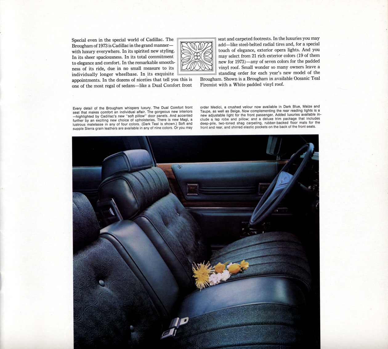1973 Cadillac Brochure Page 9
